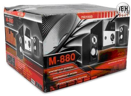 Microlab M-880: упаковка